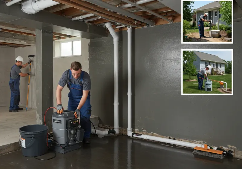 Basement Waterproofing and Flood Prevention process in Wallburg, NC